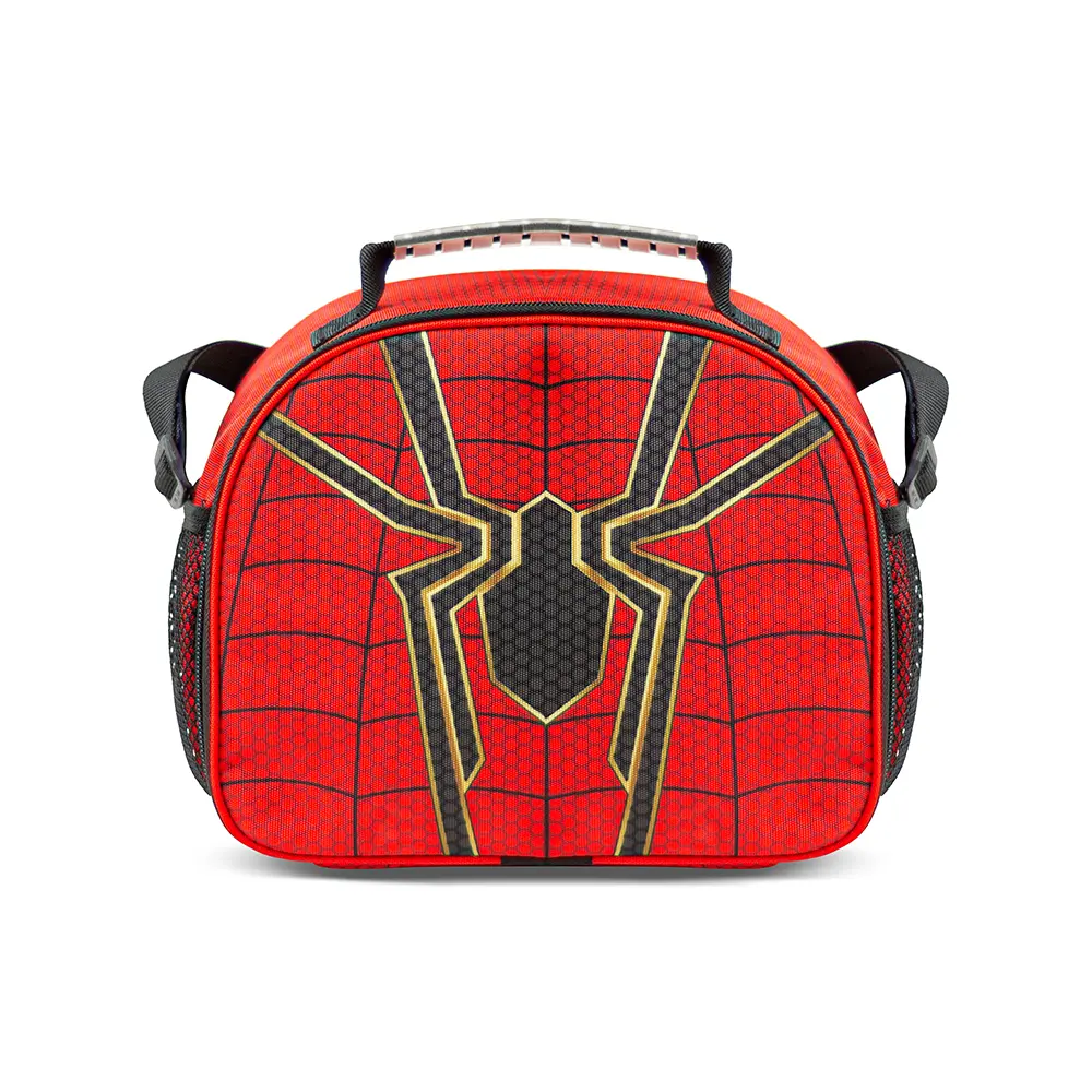 lonchera escolar juvenil diseño spiderman