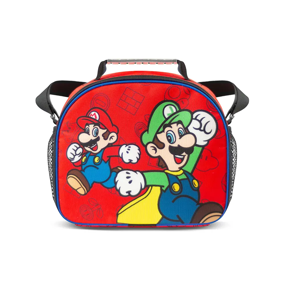 lonchera escolar juvenil diseño super mario