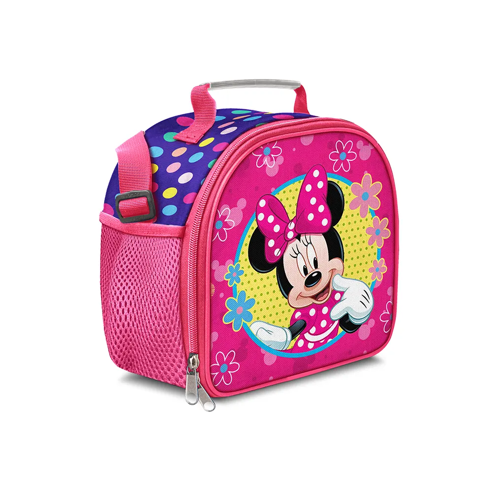 Lonchera infantil escolar minnie vista frontal