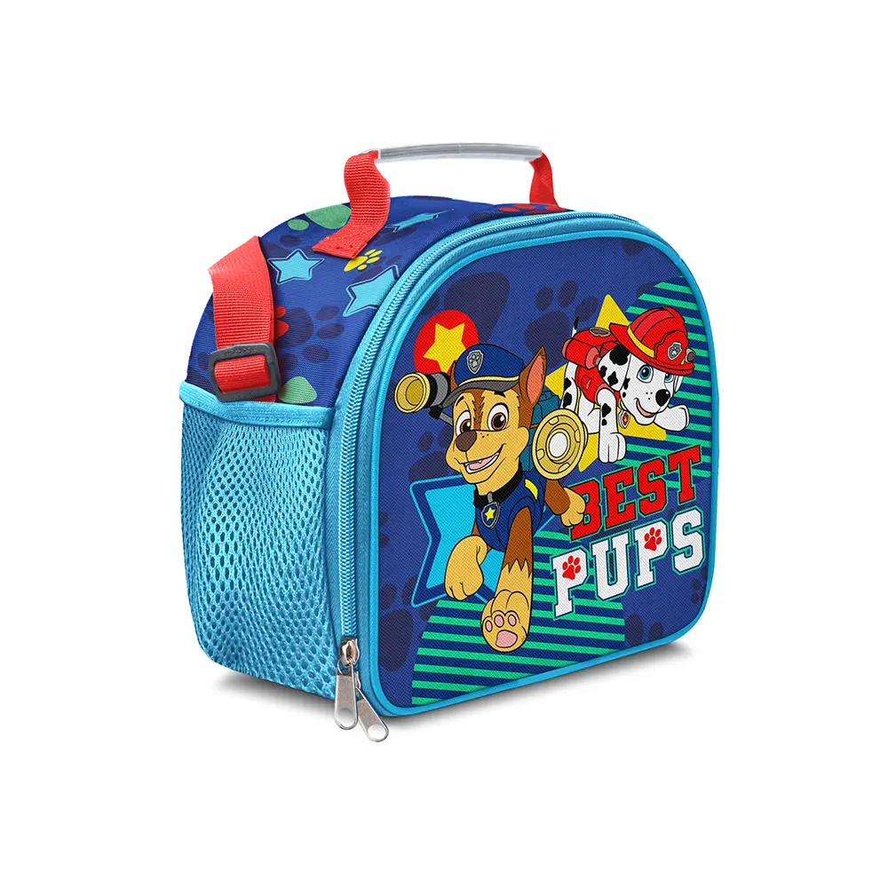 Lonchera infantil escolar paw patrol niño vista frontal