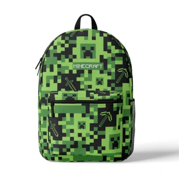 mochila escolar de minecraft para adolescentes