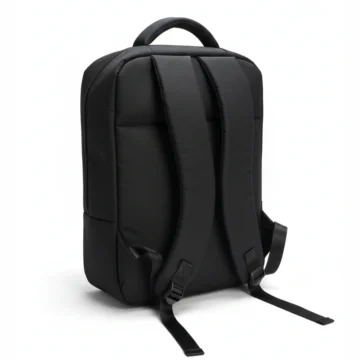 mochila porta laptop personalizada con logo vista trasera